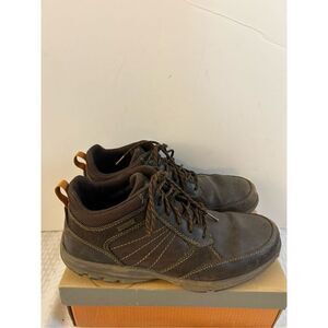 Rockport ankle boots 12m mens brown #K72208 laces‎
